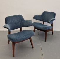 MCM Vintage Design, 2x Lounge Chair, Louis Van Teeffelen, 60