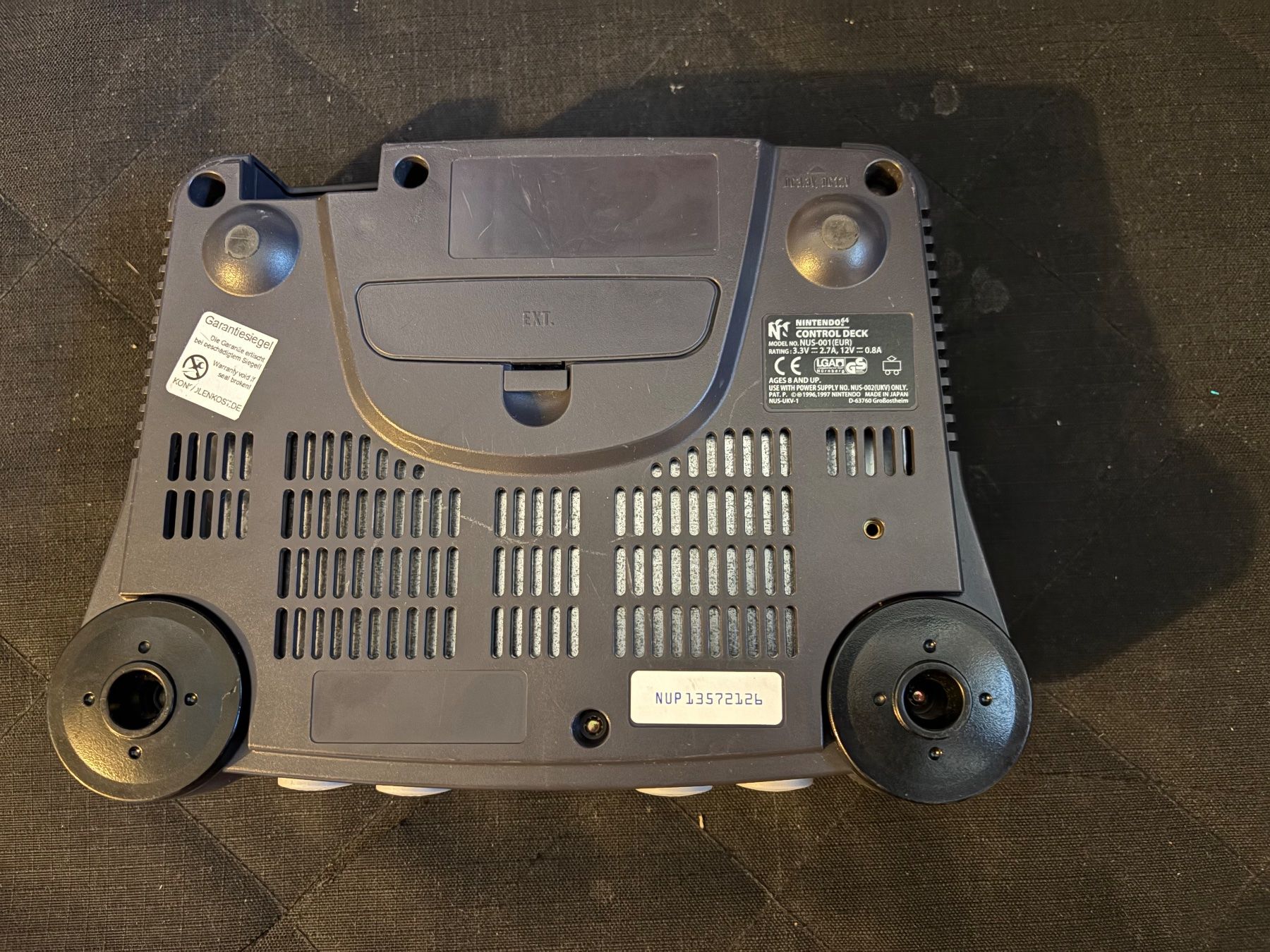 Nintendo Console: Nintendo 64 Konsole - Gehäuse – Difettoso da Lausen venduto da sen_jm7c 5