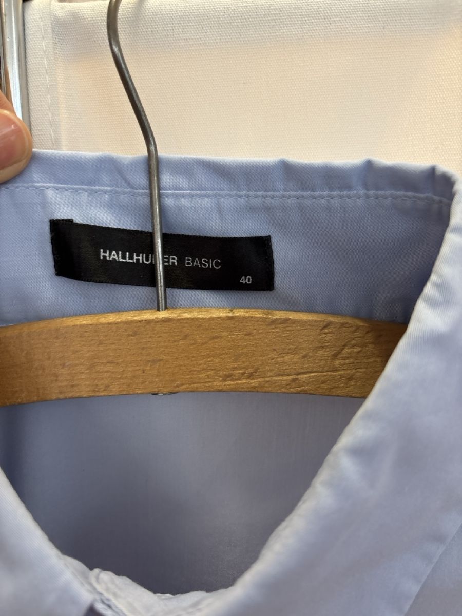 Hallhuber Camicette: Body Bluse Hallhuber Basic hellblau Grösse 40 – Usato da Burgdorf venduto da VouSchoen 3
