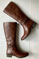 Bottes cuir souple Geox Respira chestnut neuves. Taille 37
