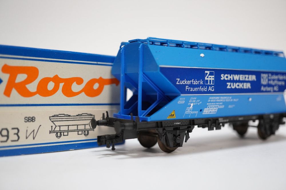 2∑ Roco 46393 SBB Silowagen Schweizer Zucker (Gebraucht) in Uetendorf ...