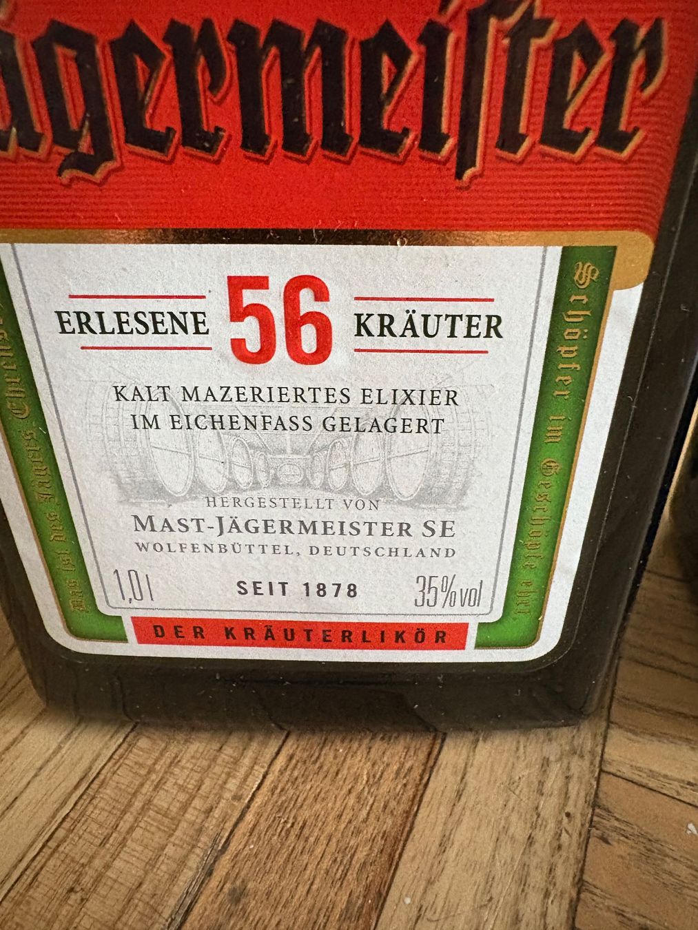Bevande alcoliche: Jägermeister 1Liter und 700ml – Nuovo e nell'imballaggio originale da Zürich venduto da kuszi 3