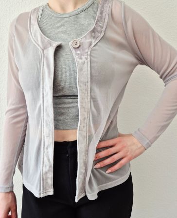 JACKE BLUSE PRIORITY S 36 SAMT TUNIKA,  TOP MIT KLEID DRESS