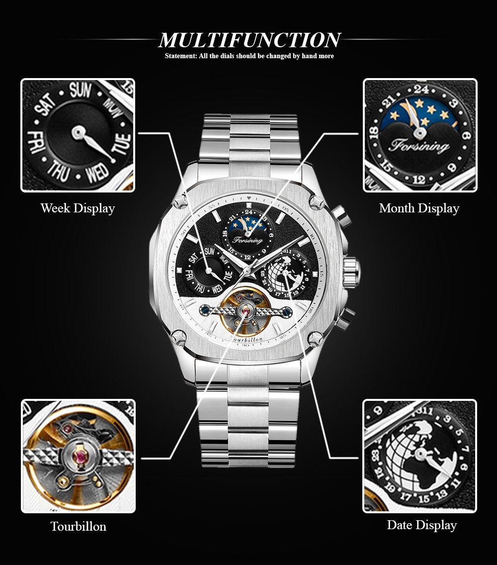 Orologi: Luxus Mechanische Classic Herren Uhr – Nuovo e nell'imballaggio originale da Uerkheim venduto da Kaufoption 9