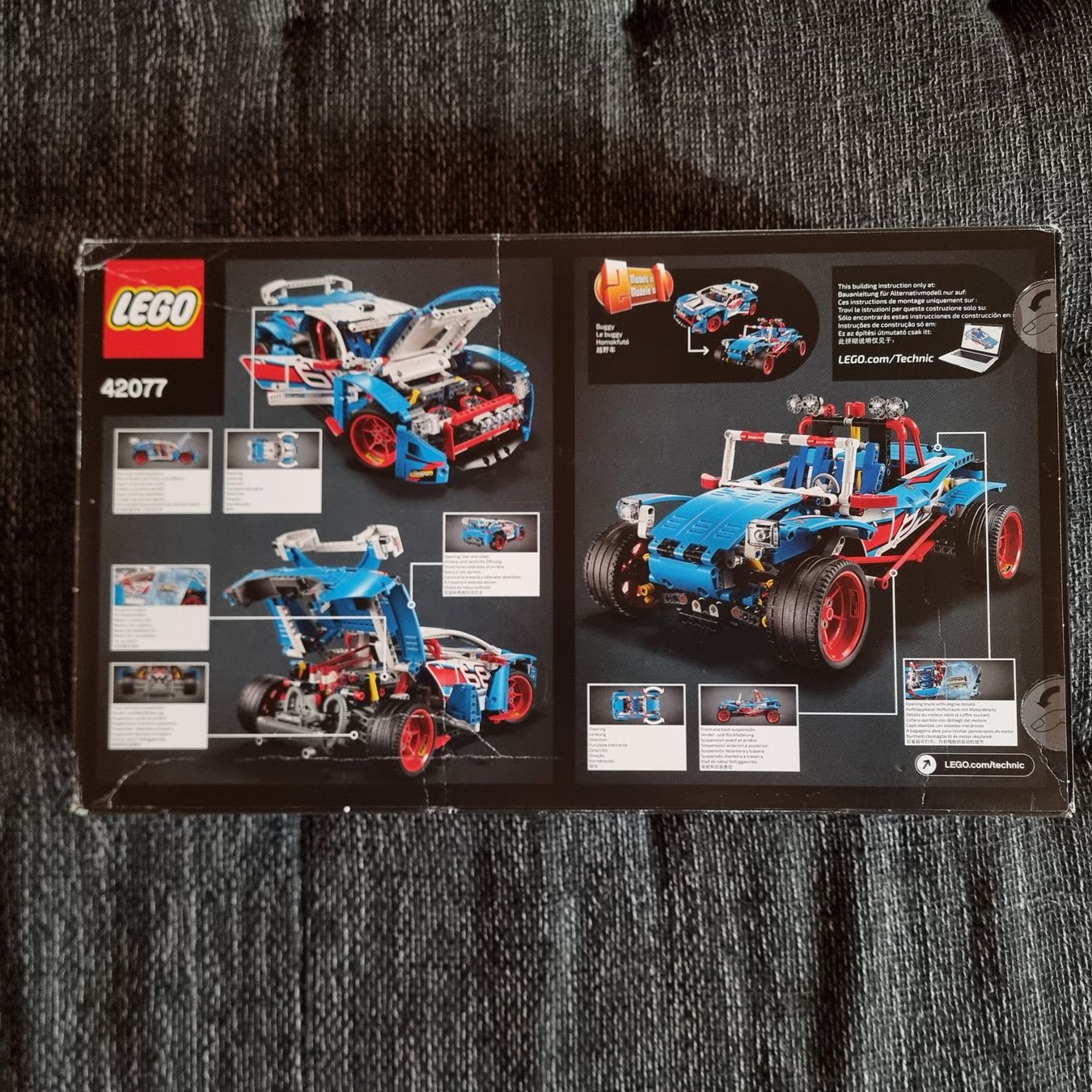 Lego Baukästen: LEGO Rallyeauto 42077, LEGO Technic – Neu (gemäss Beschreibung) aus Glashütten von saga-17 1