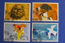 Serie 'Sondermarken' 1983 - offizielle Ersttag-Stempel BERN