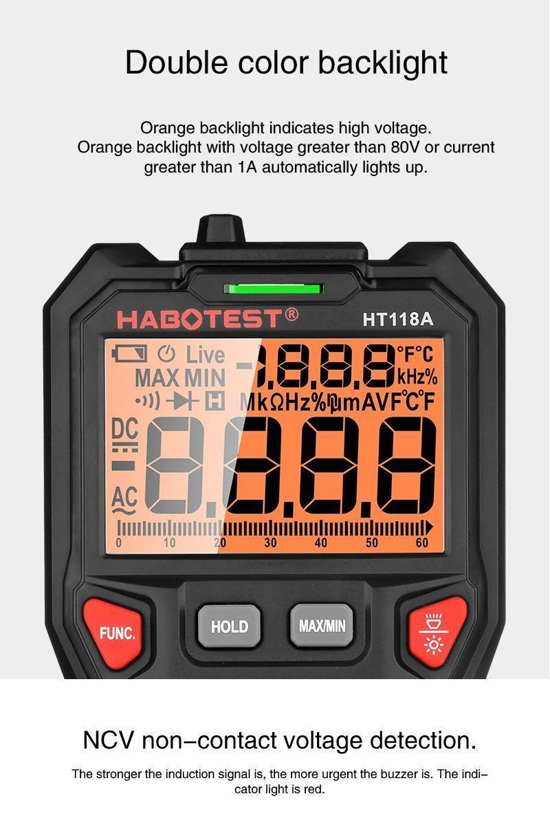 Messen: Digital Multimeter Mit LCD-Anzeige – Neu (gemäss Beschreibung) aus Thun von thunshop 6