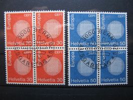 1970 Europamarken  I  4er ET