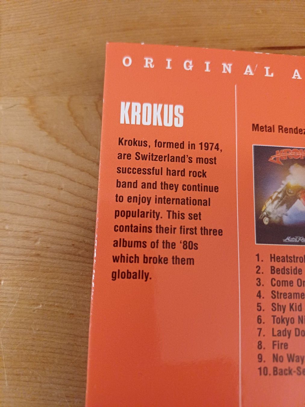 CD: Krokus: Original Album Classics auf 3 CDs – Usato da Jona venduto da Rreto71 3