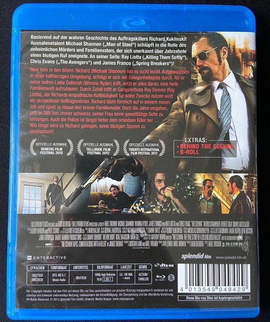 Tutti i DVDs: The Iceman - Blu-ray Disc - Top Zustand – Usato da St.Gallen venduto da elk2022 1