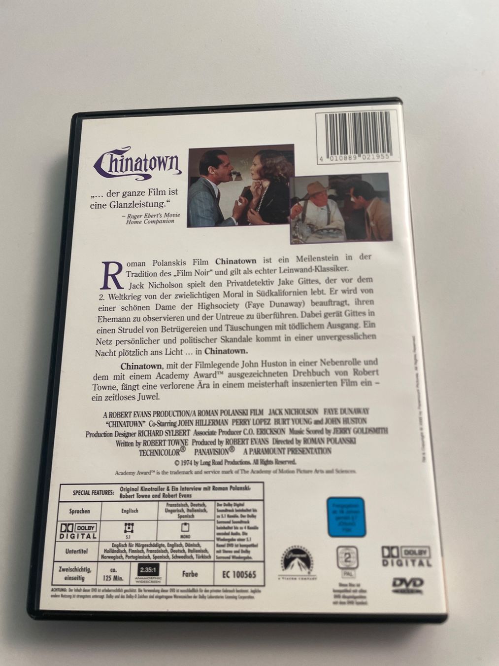 Tutti i DVDs: Chinatown – Usato da Muri b. Bern venduto da AdidasCollector 1