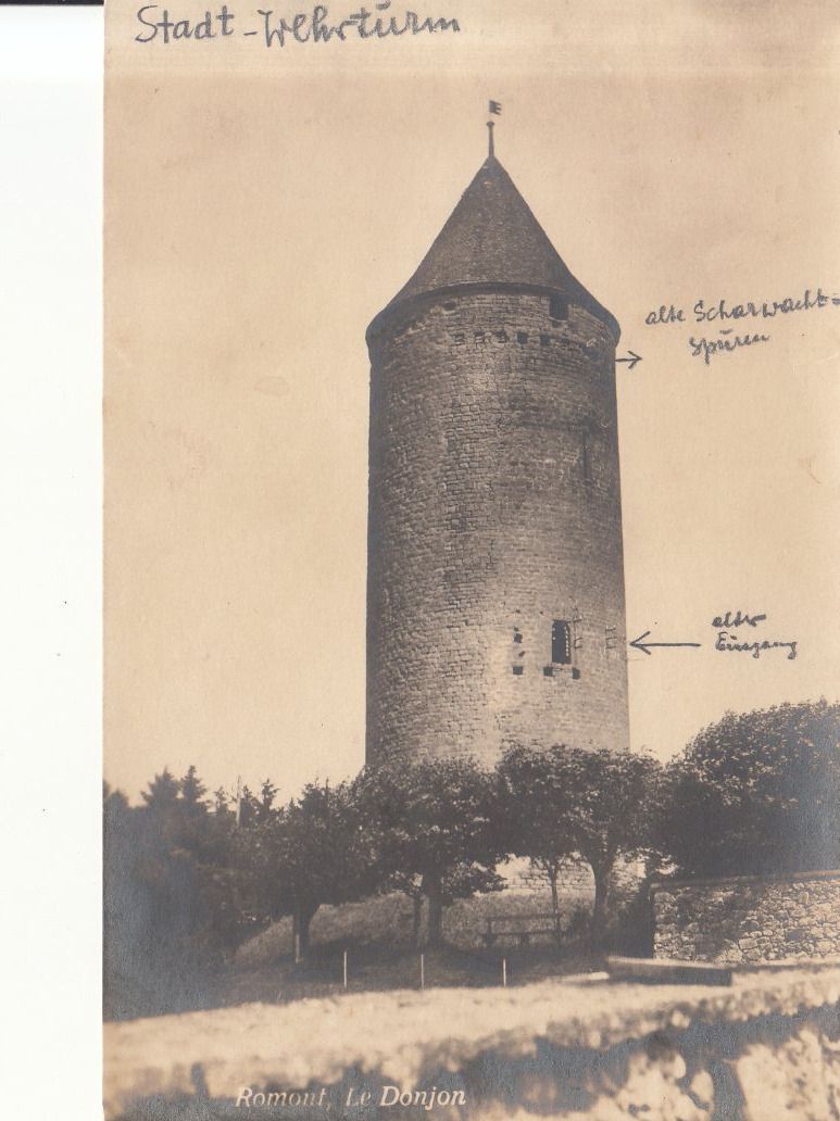 Cartoline postali: Romont ca. 1920 – Usato da Bürglen TG venduto da StampGraf