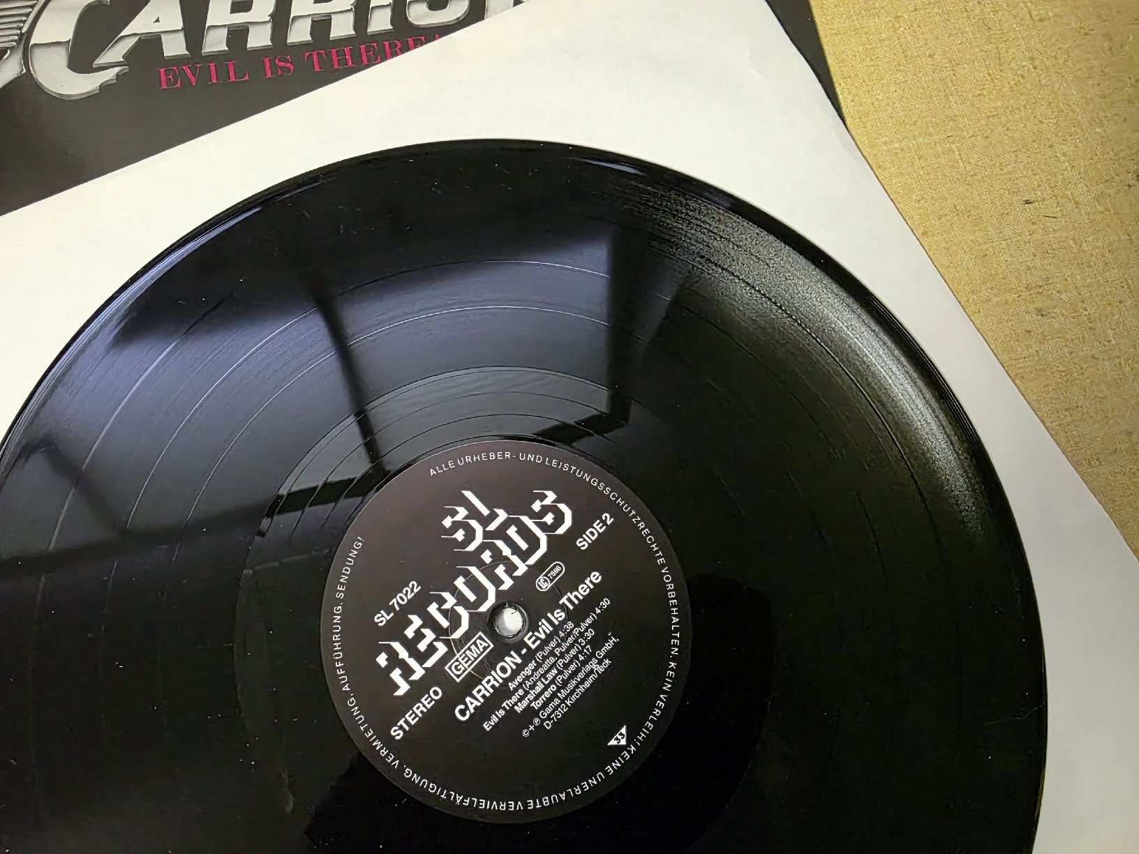 Schallplatten: Carrion Evil Is There  – Gebraucht aus Küssnacht am Rigi von Horoscope 5