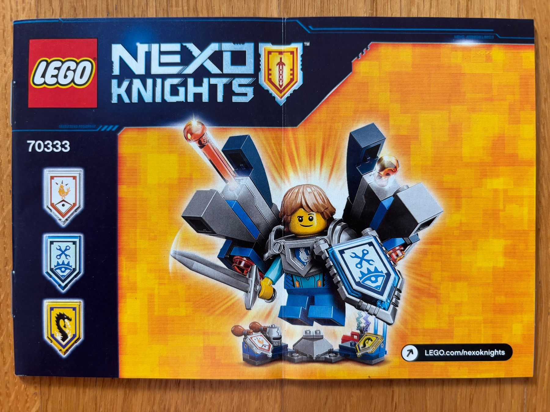 Lego Kit di costruzioni: LEGO Nexo Knights Set 70333 – Usato da Schlieren venduto da sch_df8p
