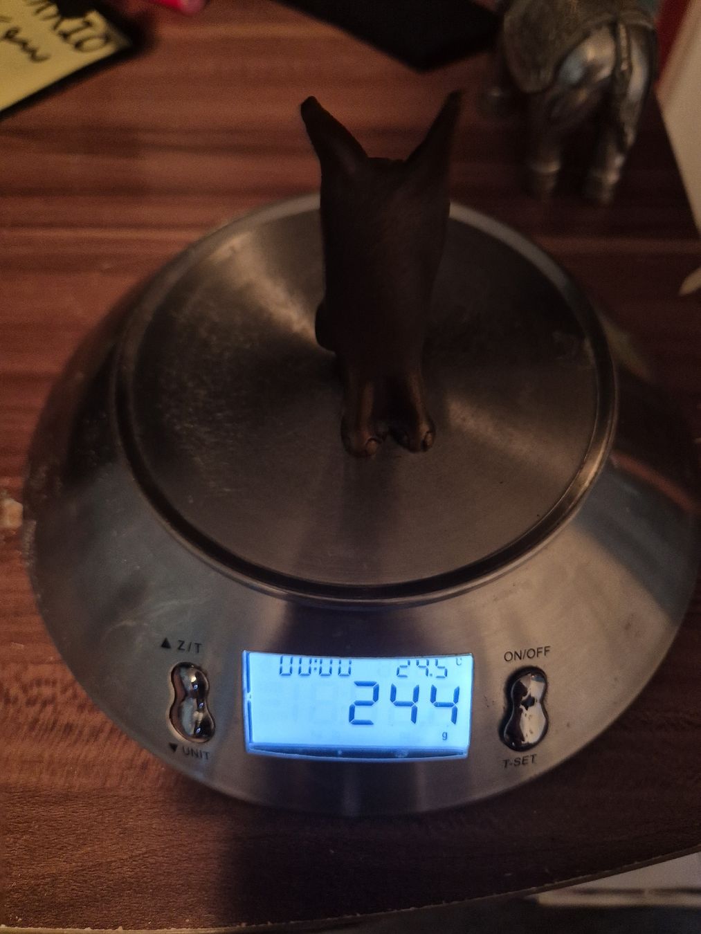 Statuette: Katzenfigur vermutlich aus Bronze – Usato da Binningen venduto da rom_9ls7 5