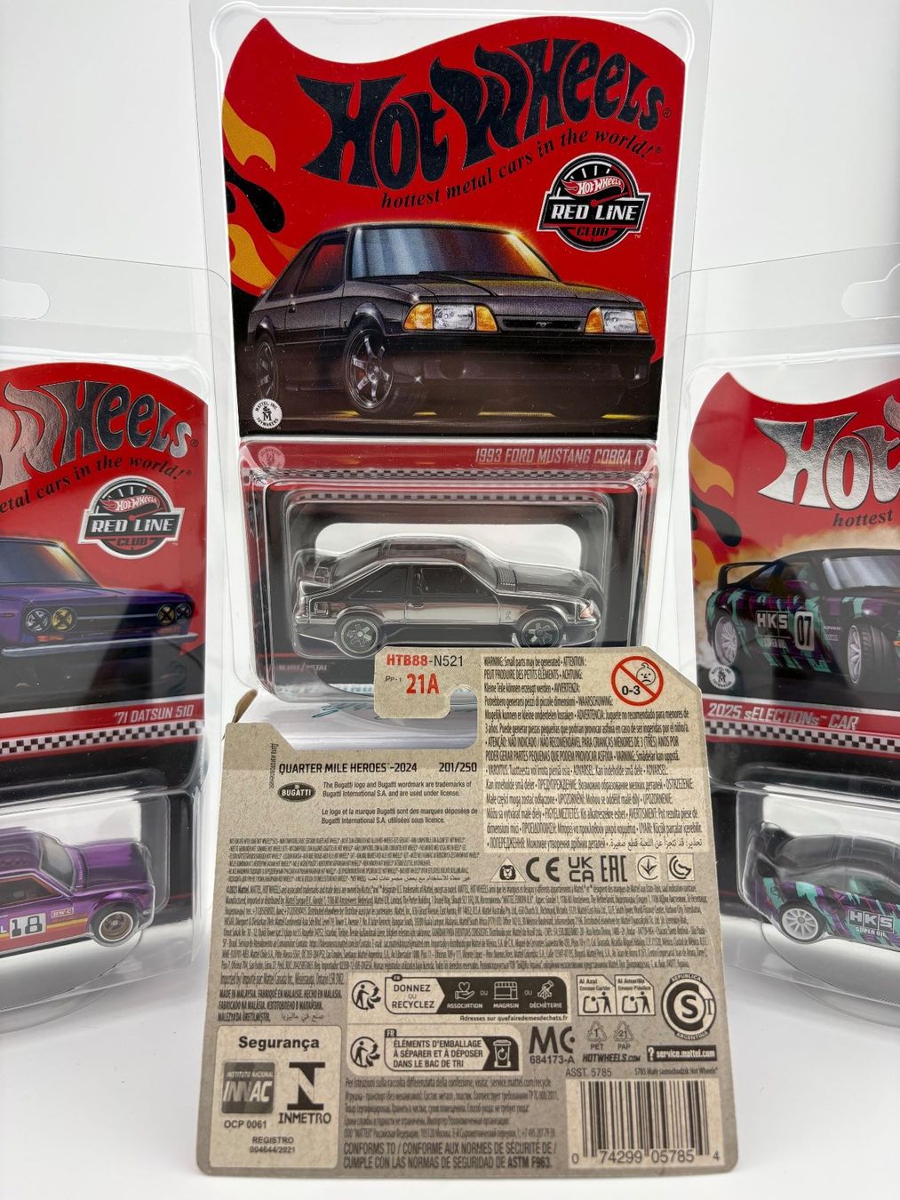 Hot Wheels Modellini d'auto: Hot Wheels 16 Bugatti Chiron - 2024 - 201/250 – Nuovo e nell'imballaggio originale da Flawil venduto da HeisseReifen 4