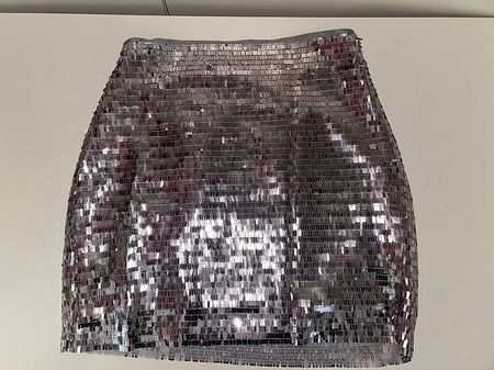 Glitzer Pailletten Rock Tally Weijl Gr. S