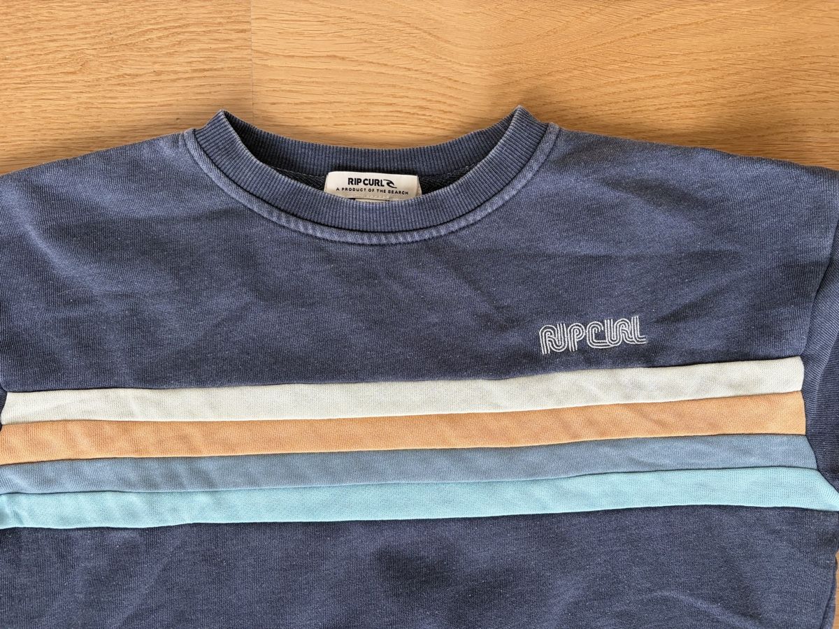 Rip Curl Maglioni & Felpe: Rip Curl Pullover dunkelbgrau gestreift Grösse 2XS – Usato da Zollikerberg venduto da Arielle012 1