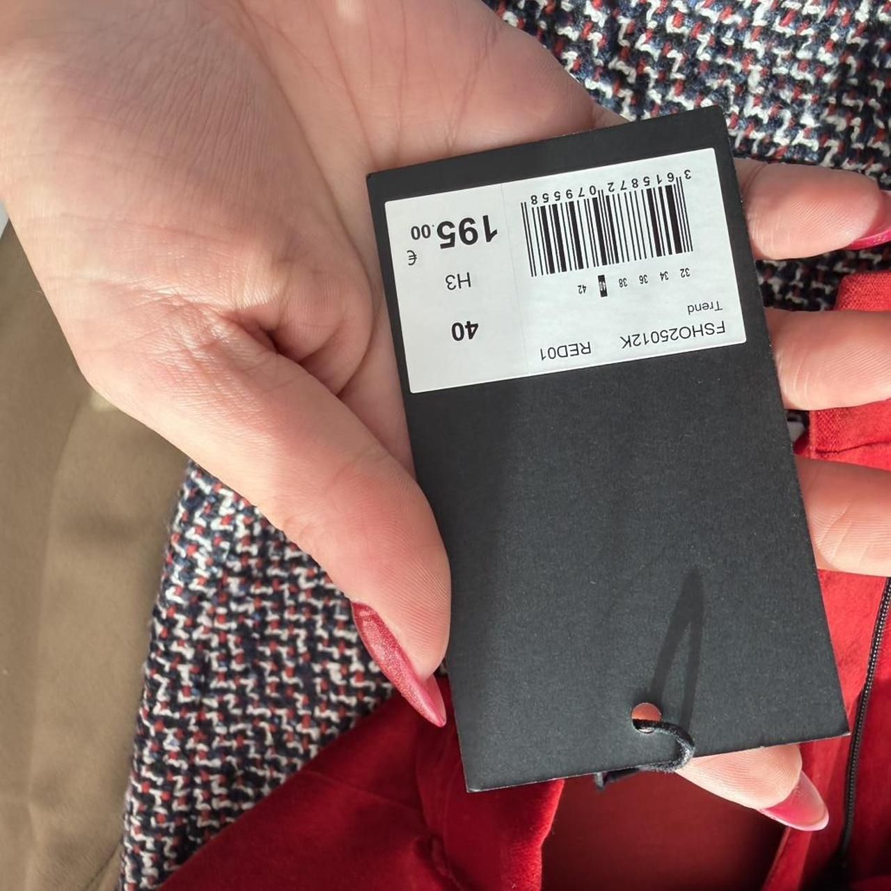 Kooples Hosen: The Kooples Red Velvet Shorts – Neu (gemäss Beschreibung) aus Emmen von mak31 3