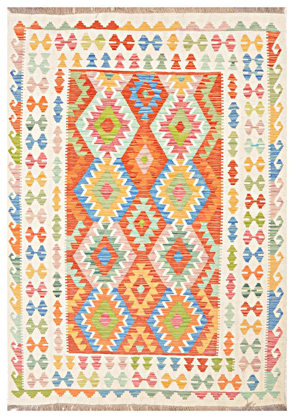 Kelim Tappeti: Oriente Kelim Teppich 170x240 Cm – Nuovo e nell'imballaggio originale da Lahore venduto da Fairways79 4