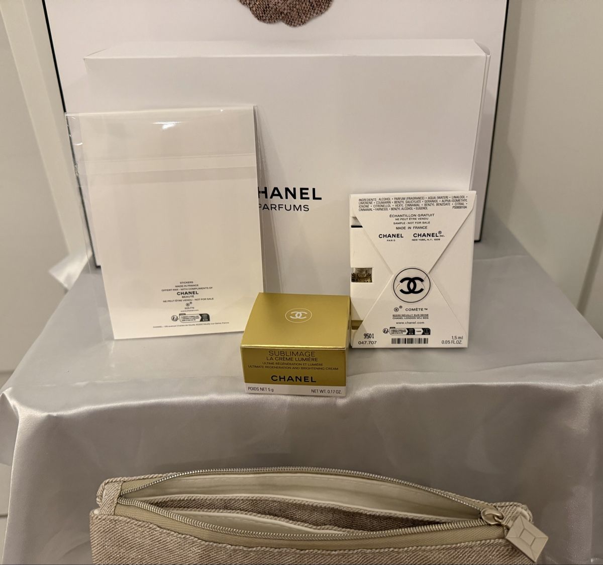 Chanel Borse da donna: Chanel Beauté Necessaire Tasche Set – Nuovo (secondo la descrizione) da Bern venduto da Blueangel6 6