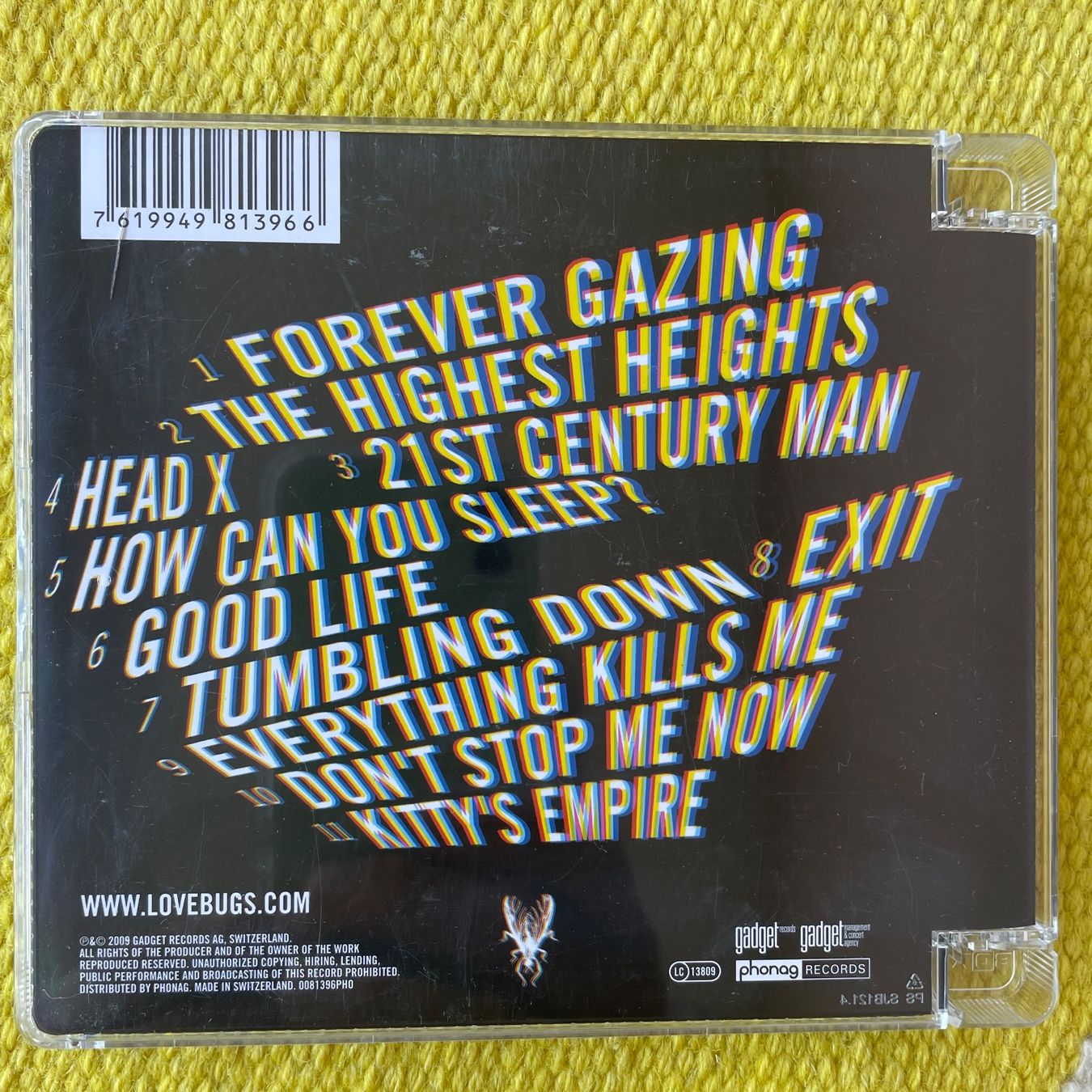 CD: LOVEBUGS-THE HIGHEST HEIGHTS – Usato da Rorschacherberg venduto da CD-Roli 1