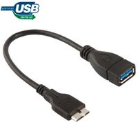 20cm AF/Micro B 3.0 auf USB 3.0 OTG-Kabe