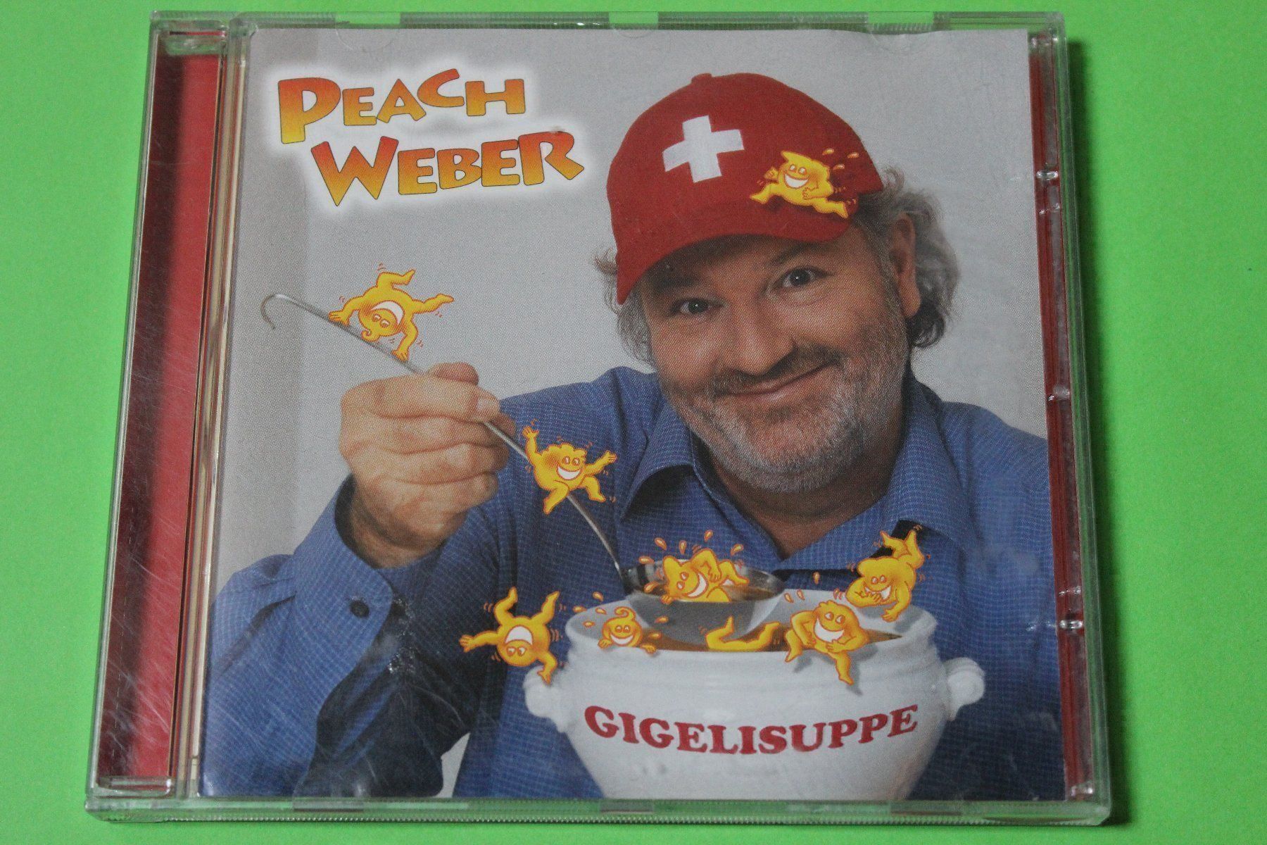 CDs: PEACH WEBER - GIGELISUPPE CD 2002 (Swiss Comedy) – D'occasion à Tübach par JamesStone 1