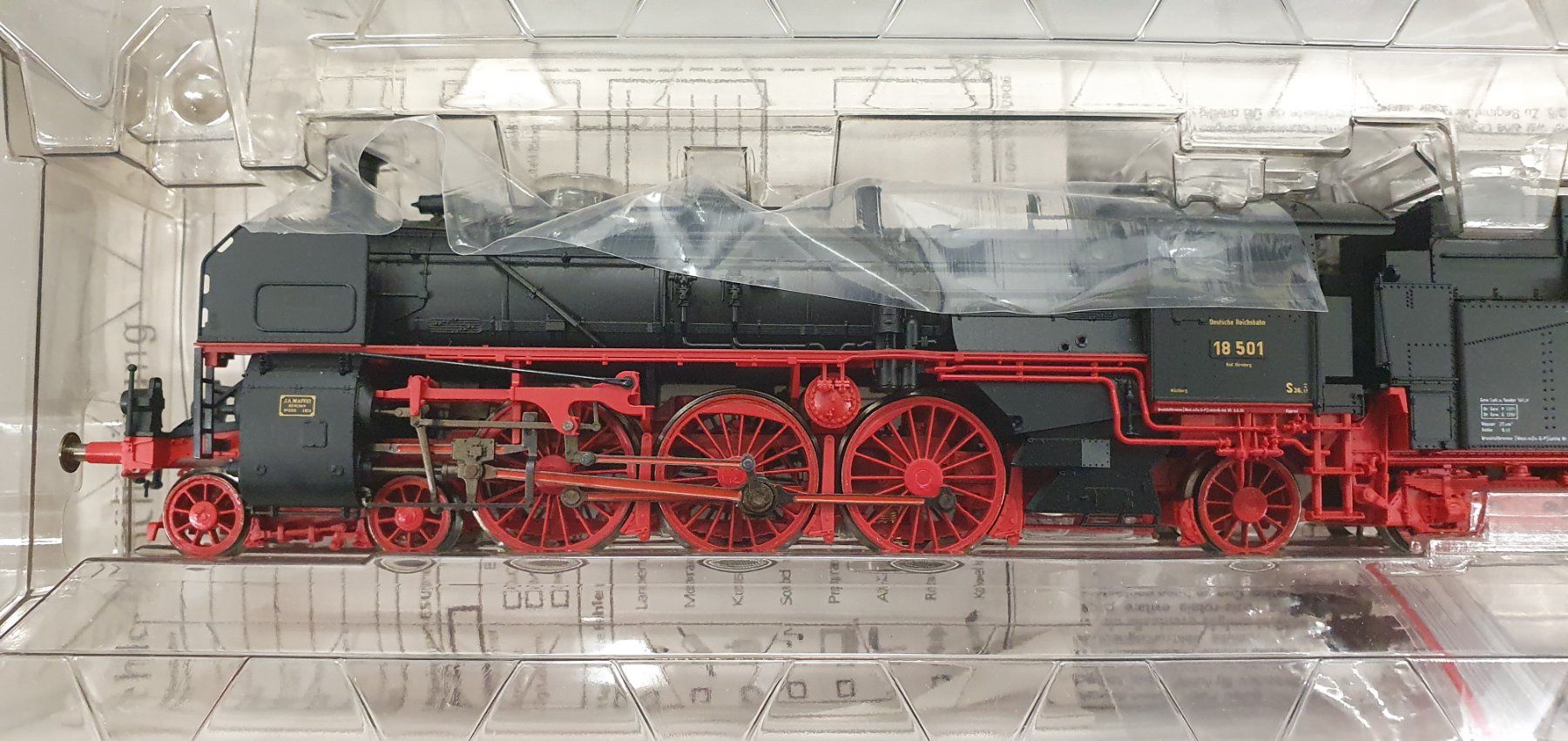 Fleischmann Modelleisenbahnen: Fleischmann 4119  DRG BR 18501 Epoche II – Neu (gemäss Beschreibung) aus Würenlos von jub_nd5j 2