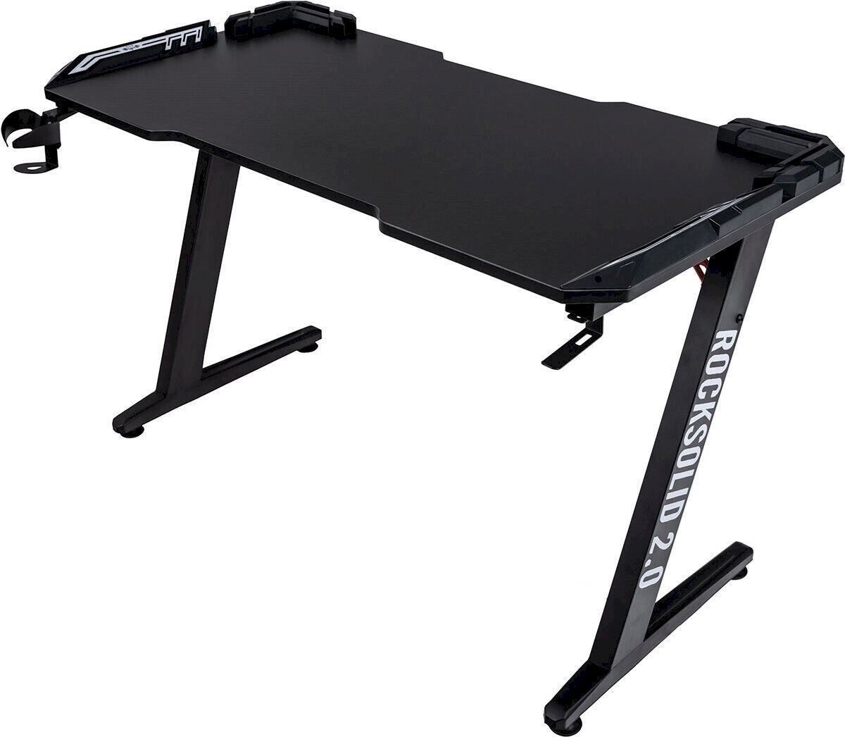 Scrivanie per ufficio: Elite Gaming-Tisch ROCKSOLID 2.0 Carbon – Nuovo e nell'imballaggio originale da Bottighofen venduto da zaap 2