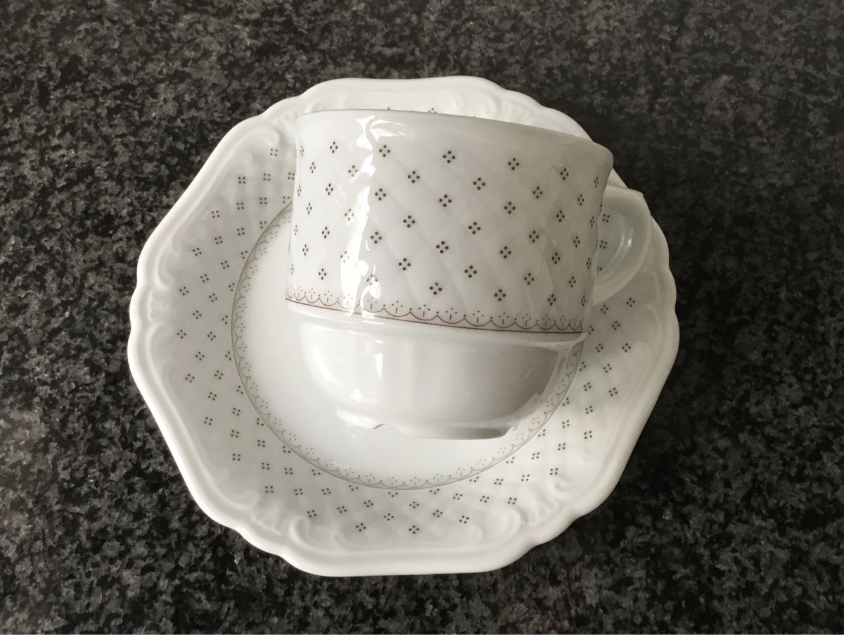 Eschenbach Tazze: 6-er Set Kaffetassen robust stapelbar – Nuovo (secondo la descrizione) da Rüschlikon venduto da succes08 4