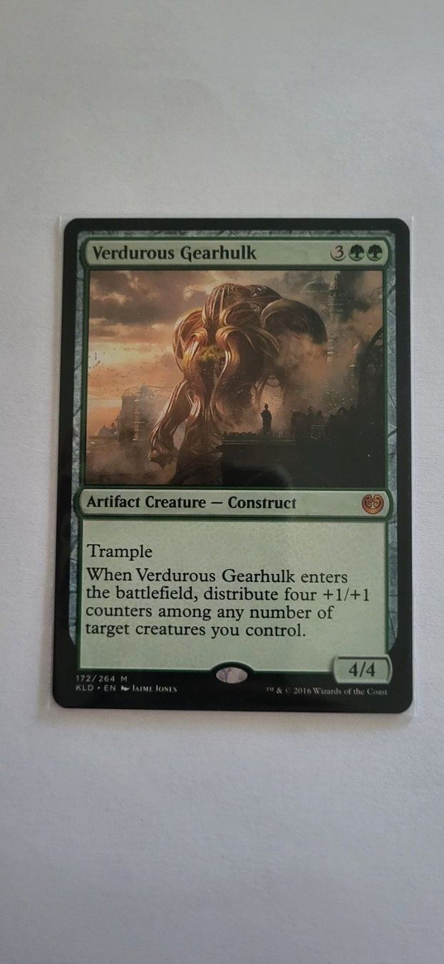 Magic The Gathering Carte collezionabili: MTG - Verdurous Gearhulk – Usato da Münsingen venduto da Heroism2010