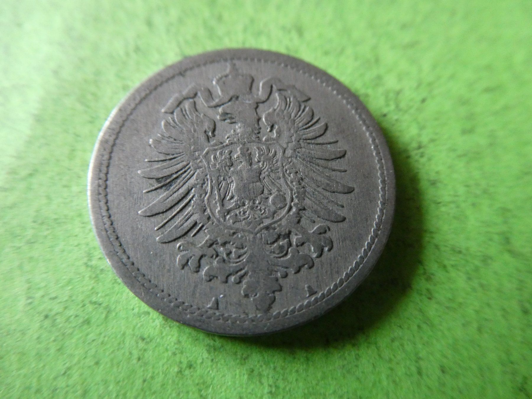 Tutti le monete: Dt. Reich 1889 A,  10 Pfennig – Usato da Hinterforst venduto da Rohusri 1