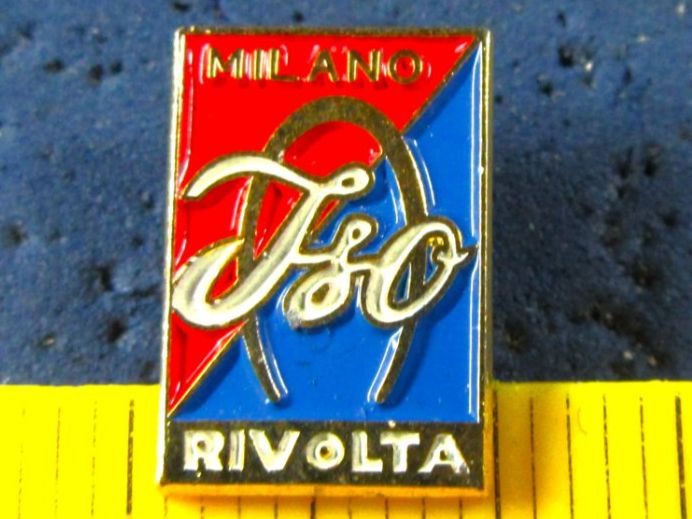 Placchette & Badge: ISO RIVOLTA MILANO AUTO LOGO SCHMUCK PIN MIT SECURITY-CLIP – Usato da Ettingen venduto da Hausi4711 1
