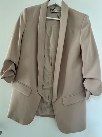 Blazer Zara beige Grösse XS neuwertig