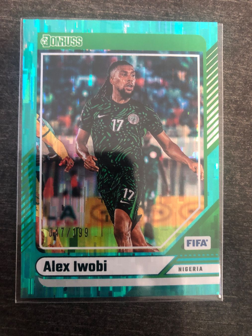 Topps Sammelbilder & Trading cards: Panini Donruss Alex Iwobi /199 – Gebraucht aus Wangenried von Garagara