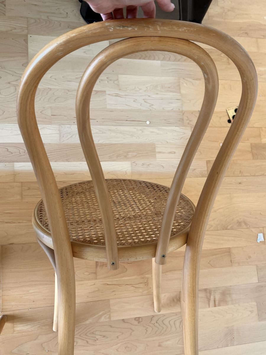 Sedie: 2er Set Holzstühle mit Geflecht (100) – Usato da Glattfelden venduto da maa_qcj8 3