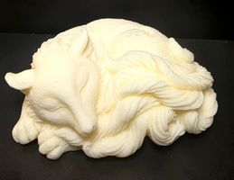 Fuchs aus Tagua Nuss 200g