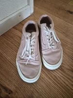Vans Old Skool, Pink Leather Sneakers, Size 37