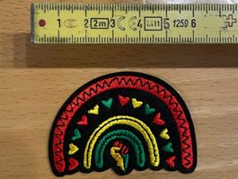 Rasta Freedom Day Patch Sticker Aufnäher