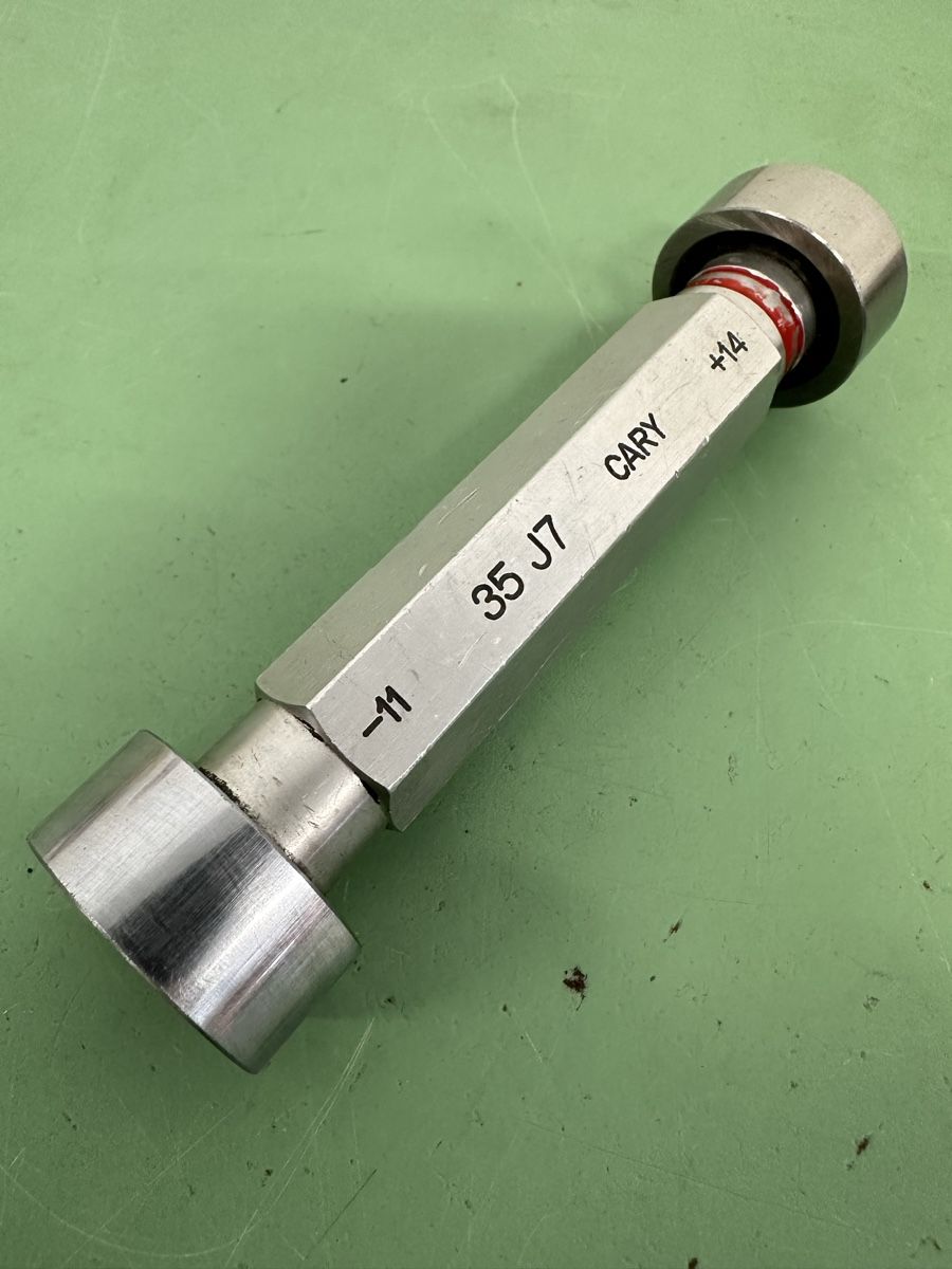 Misurare: Grenzlehrdorn, plug gauge 35 J7  – Usato da Aarberg venduto da SNMachines
