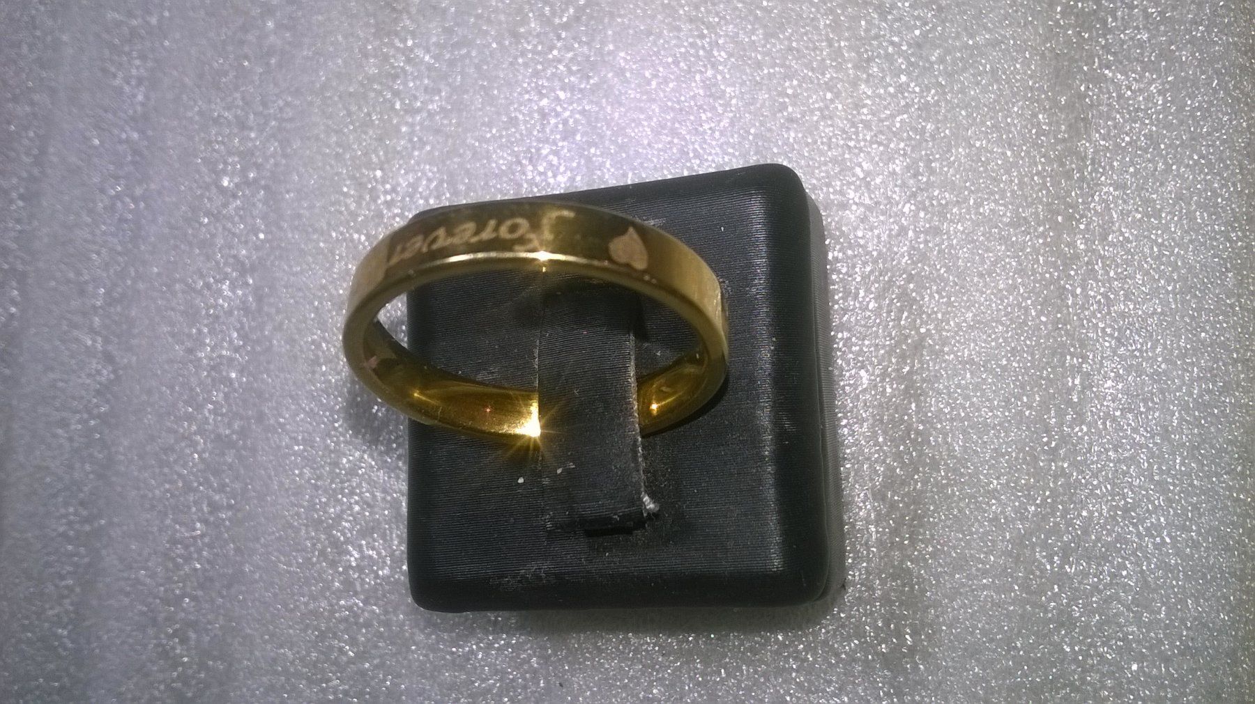Anelli: RING EDELSTHAL,,,VERGOLDET,,,GLANZIG – Nuovo (secondo la descrizione) da Basel venduto da bijoutrie_4 1