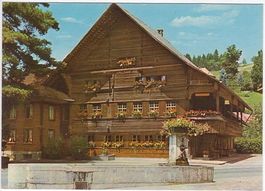Langnau i.E. Heimatmuseum, Chüechlihuus, gelaufen 1966