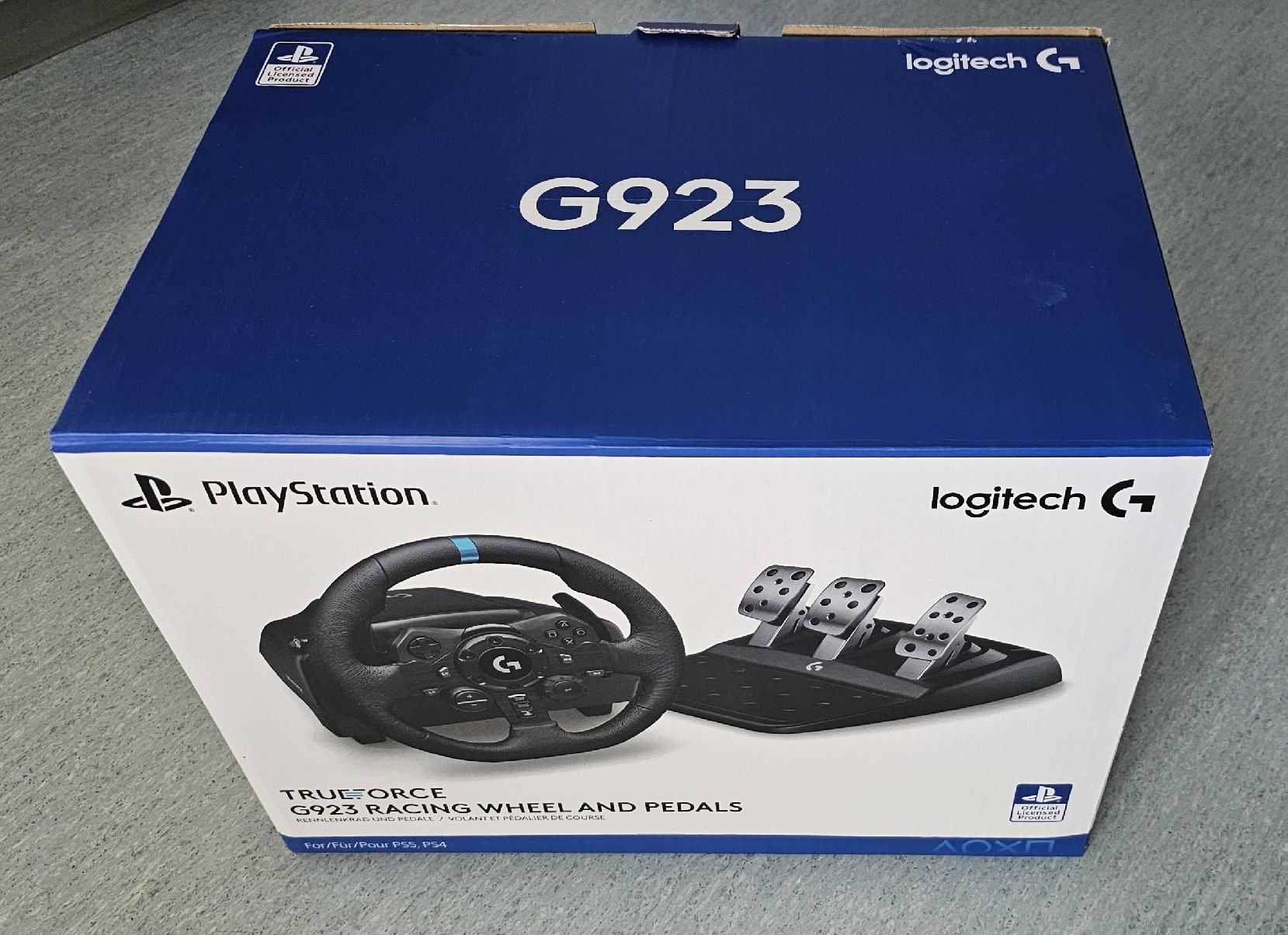 Controller: Oplite Wheel Stand GT mit Logitech G923 Lenkrad – Gebraucht aus Oftringen von Tinitri