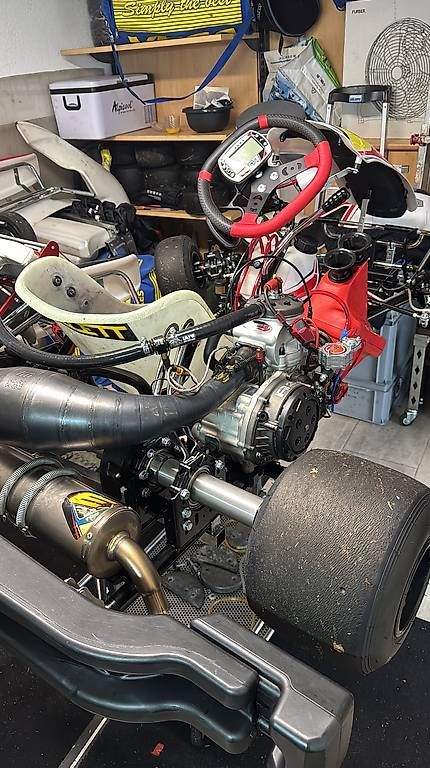 Go-Kart: Kart KZ 125 S-18 Charles Leclerc complet – Usato da Troistorrents venduto da fabien2177 4