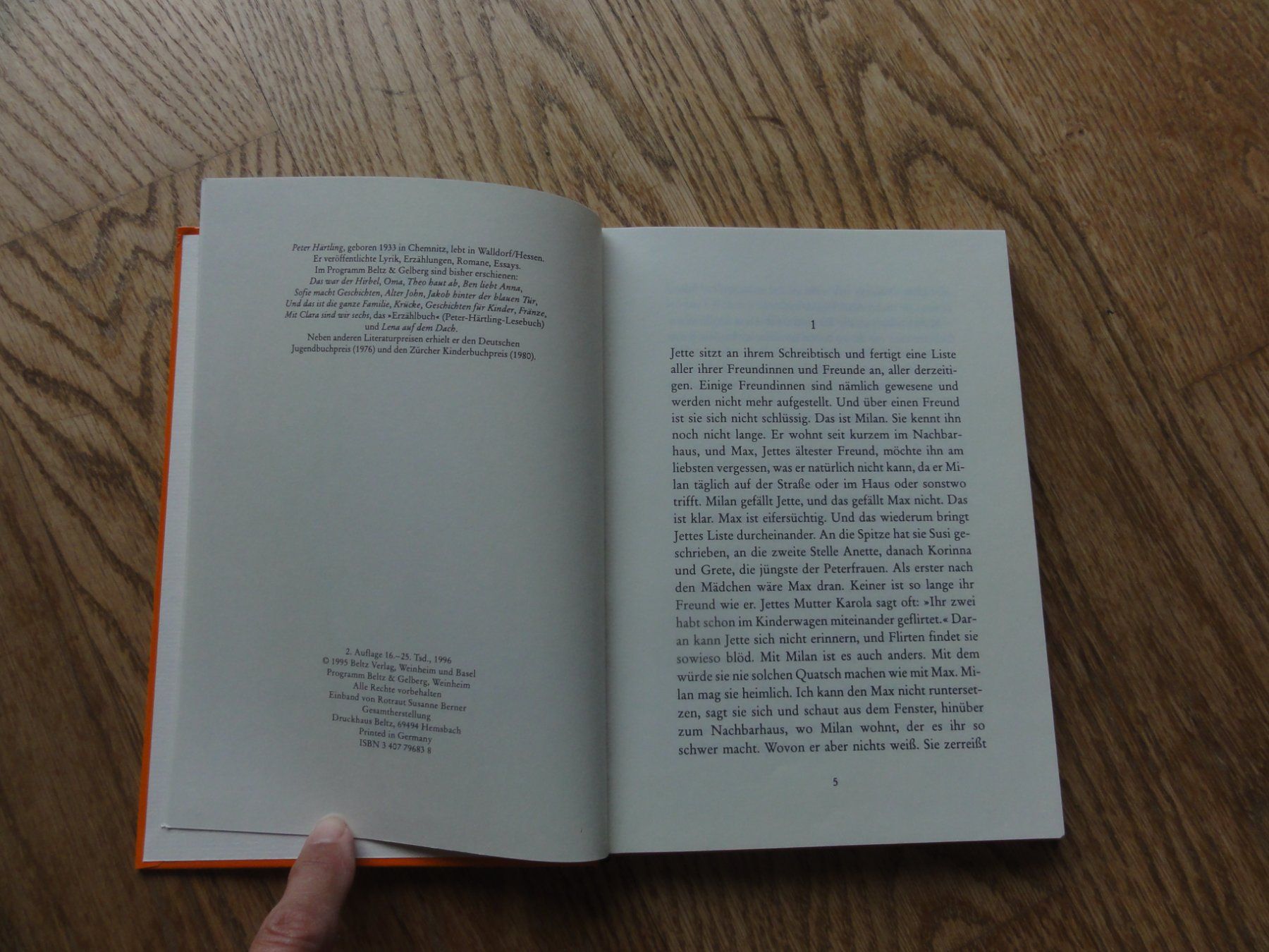 Libri: Jette, Peter Härtling – Nuovo (secondo la descrizione) da Riedholz venduto da Taweva 1