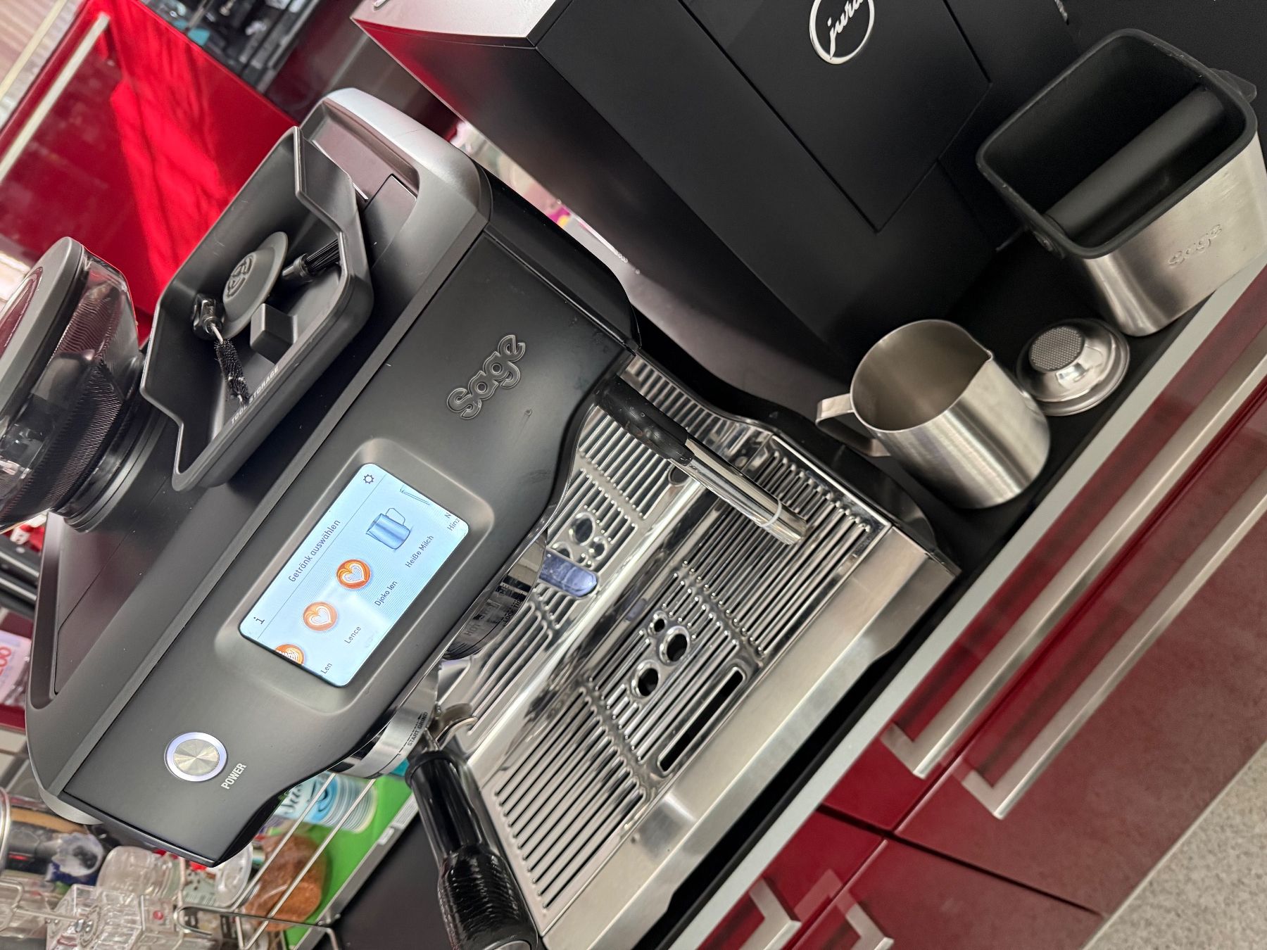Sage Macchine per caffè & Macchine per espresso: Kaffeemaschine Sage Oracle Touch – Usato da Nebikon venduto da Electrovoice10 1