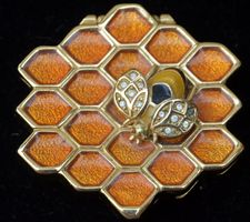 Estée Lauder Honeycomb Knowing Solid Perfume 1994