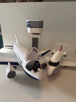 PLAYMOBIL - Avion de ligne + jet privé + tour de contrôle