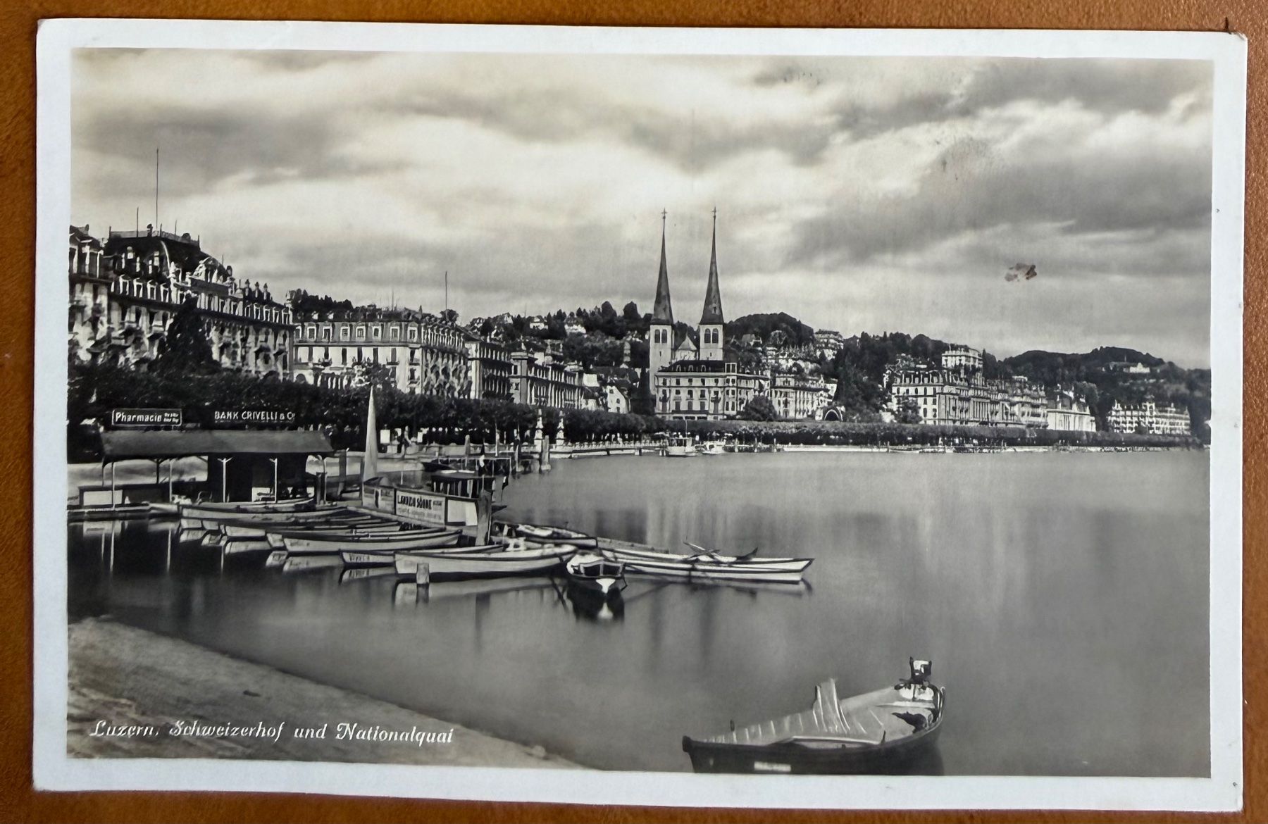 Cartes postales: Luzern - Schweizerhof - Barques - AK – D'occasion à Lutry par Ediego